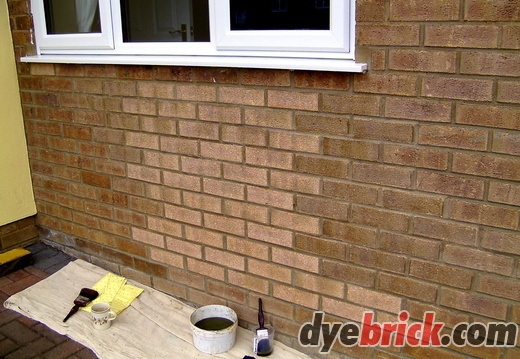Brick Repair Tinting, Wansford, England.